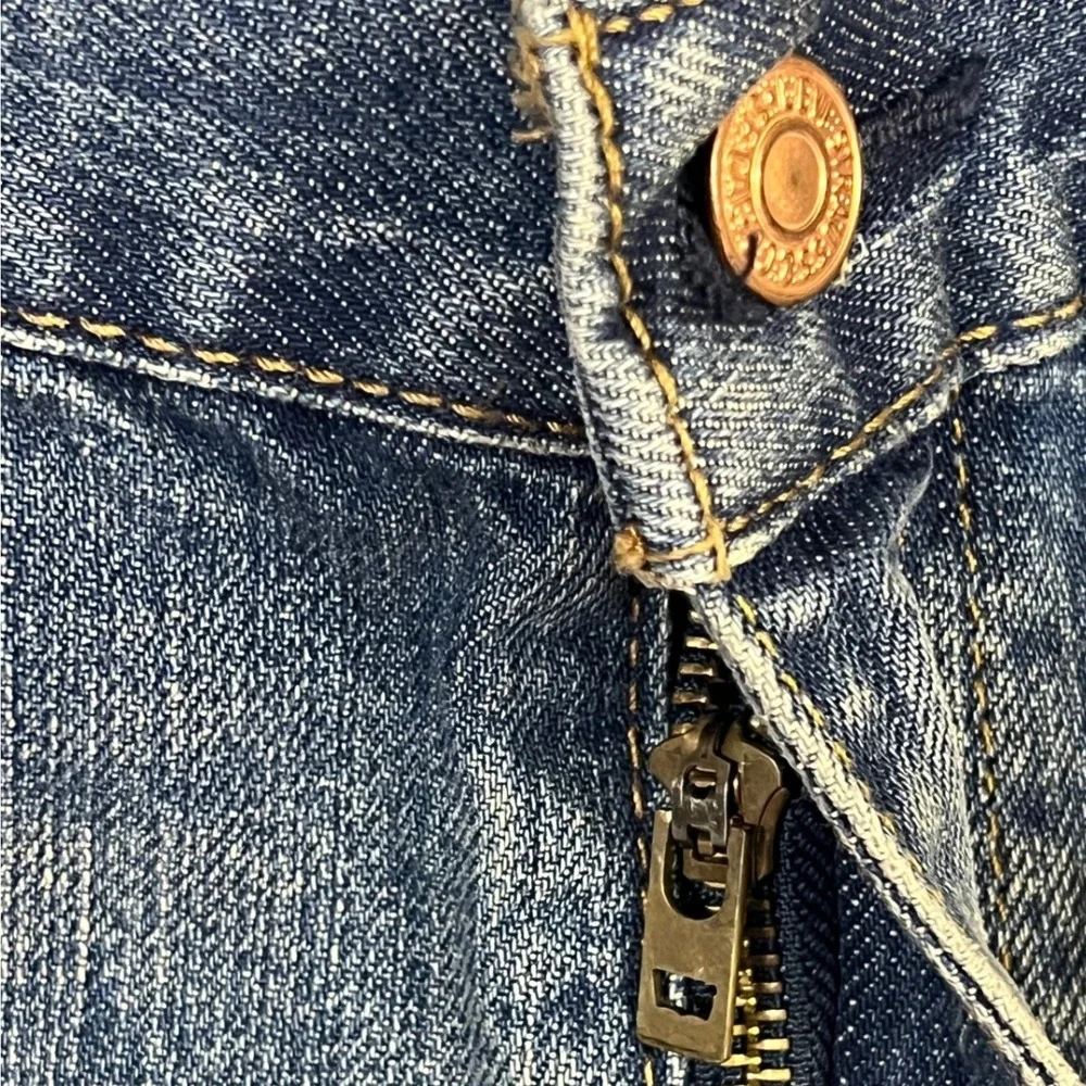 Levis 569 Jeans Mens 40x32 Medium Wash Blue Loose Straight Leg Denim New Classic